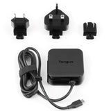 Targus APA95EU USB-C AC Universal Charger with 45W - 1.8m - Black