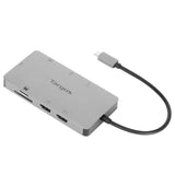 Targus 100W USB-C Hub Docking Station - Silver