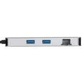 Targus 100W USB-C Hub Docking Station - Silver