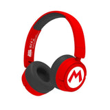 Super Mario OTL On-Ear Wireless Headphones for Kids - Red / Black