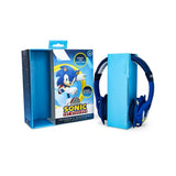 SONIC the Hedgehog OTL On-Ear Headphones for Kids with 3D Ears - Max. 85dB - Blue