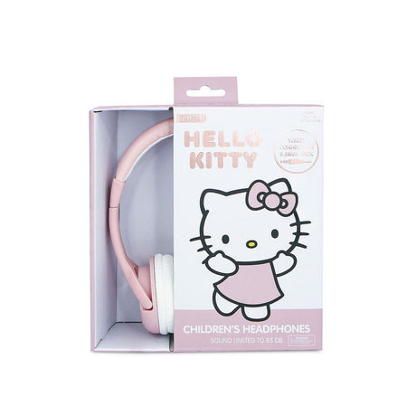 Hello Kitty OTL On-Ear Headset for Kids with Jack Plug - Max. 85dB - Pink