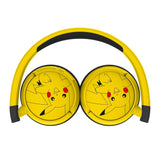 Pikachu OTL On-Ear Wireless Headphones for Kids - Yellow / Black