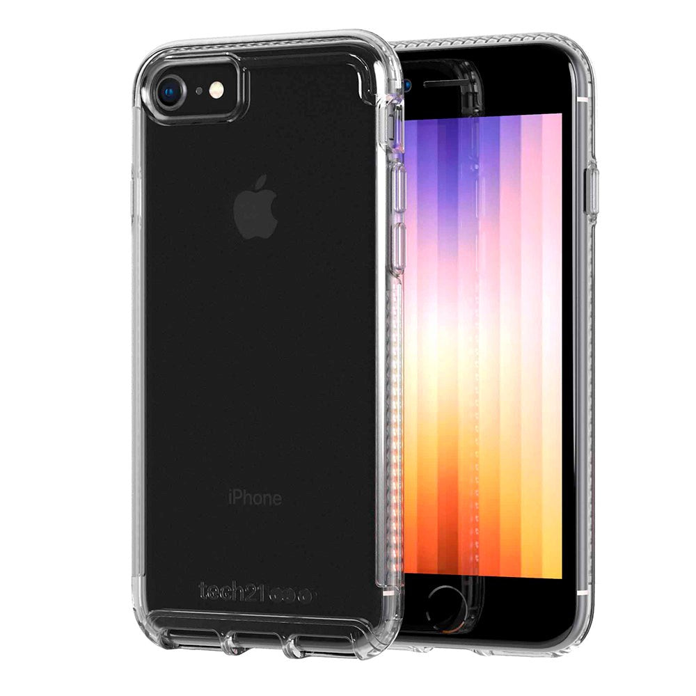 iPhone SE (2022 / 2020) / 8 / 7 Tech21 Pure Clear Case - Transparent