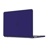 MacBook Air 13 M2/M3 (2022-2024) Tech21 EVO Hardshell Case - Transparent / Purple