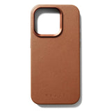 Mujjo iPhone 15 Pro Leather Case - MagSafe Compatible - Brown