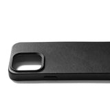 Mujjo iPhone 15 Pro Max Leather Case - MagSafe Compatible - Black