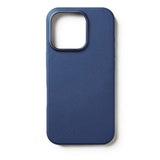 Mujjo iPhone 16 Pro Leather Case - MagSafe Compatible - Blue