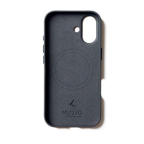 Mujjo iPhone 17 Leather Case - MagSafe Compatible - Basalt