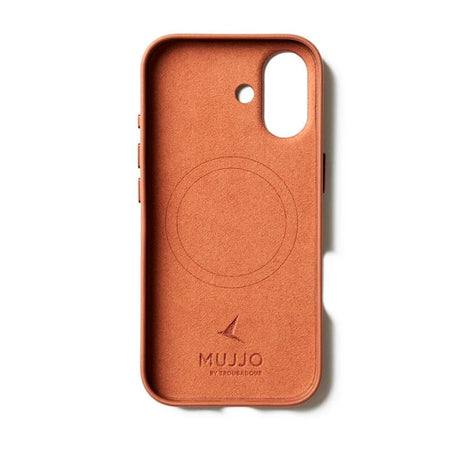Mujjo iPhone 17 Leather Case - MagSafe Compatible - Tan
