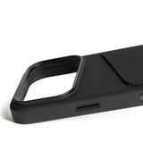 Mujjo iPhone 17 Pro Wallet Leather Case - MagSafe Compatible - Black