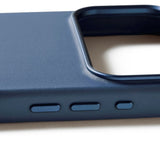 Mujjo iPhone 17 Pro Max Leather Case - MagSafe Compatible - Monaco Blue