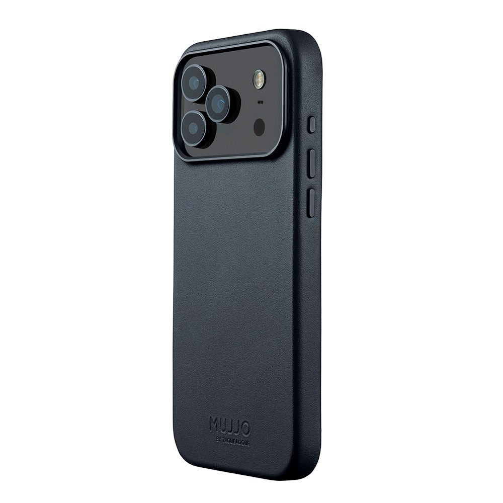 Mujjo iPhone 17 Pro Max Leather Case - MagSafe Compatible - Basalt