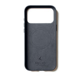 Mujjo iPhone 17 Pro Max Leather Case - MagSafe Compatible - Basalt