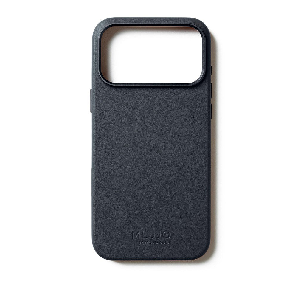Mujjo iPhone 17 Pro Max Leather Case - MagSafe Compatible - Basalt