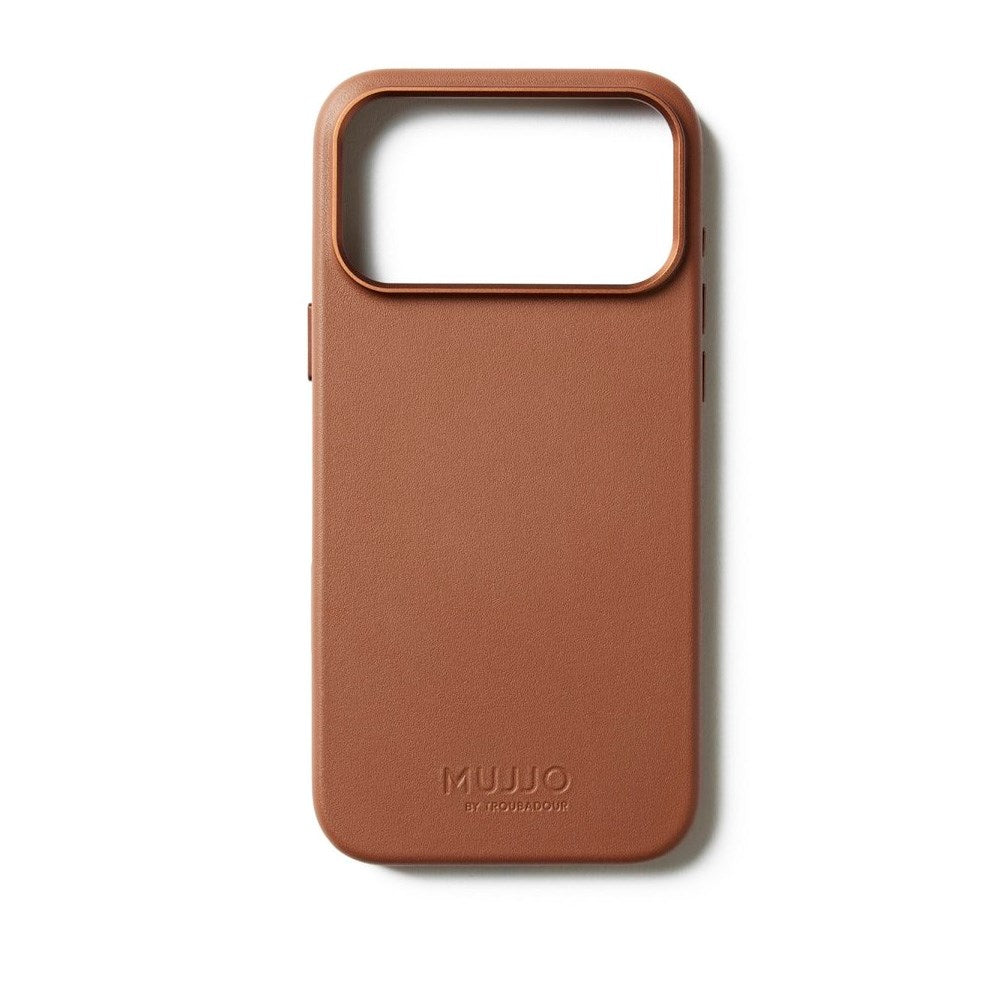 Mujjo iPhone 17 Pro Max Leather Case - MagSafe Compatible - Tan