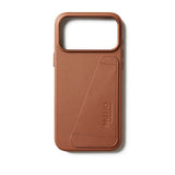 Mujjo iPhone 17 Pro Max Wallet Leather Case - MagSafe Compatible - Tan