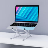 Desire2 Portable Laptop Stand - Dimensions: 10-15,6" - Silver