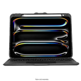 iPad Pro 11" (2025 / 2024) Targus VersaVu Keyboard Flip Case- Nordic Layout - Black