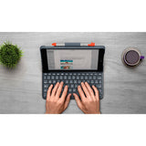 Logitech iPad 10.2" (2021 / 2020 / 2019) Slim Folio Keyboard (Nordic Keyboard w. Case) - Graphite