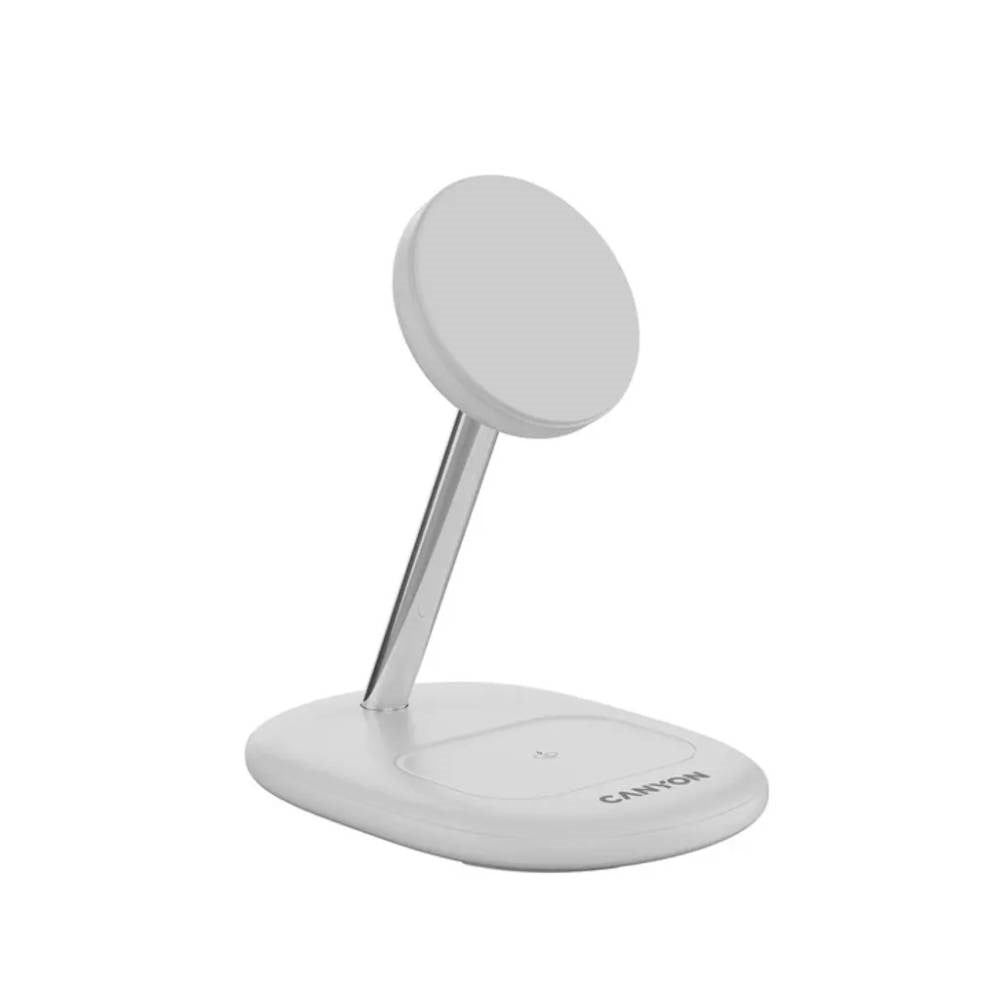 Canyon WCS 205 15W Qi2 Wireless Charger - MagSafe Compatible - White