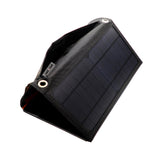 4Smarts VoltSolar Solar Charger 21W with 2x USB-A Port - Black