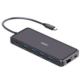 4smarts SmartDock 11-in-1 USB-C Docking Station - 100W - Black