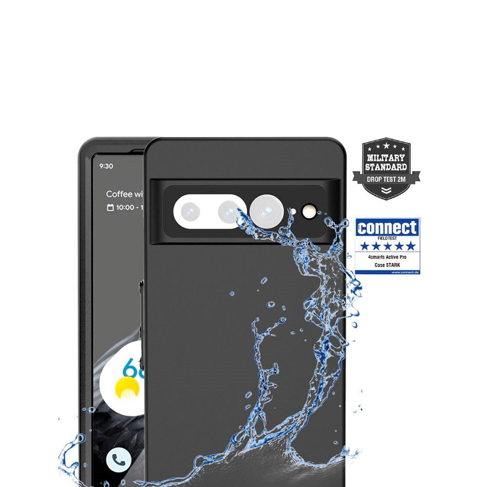 4smarts Active Pro STARK - Google Pixel 8 Waterproof Case - Black