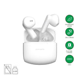 4smarts True Wireless SkyBuds Air Headphones - In-Ear - White