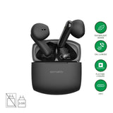 4smarts True Wireless SkyBuds Air Headphones - In-Ear - Black
