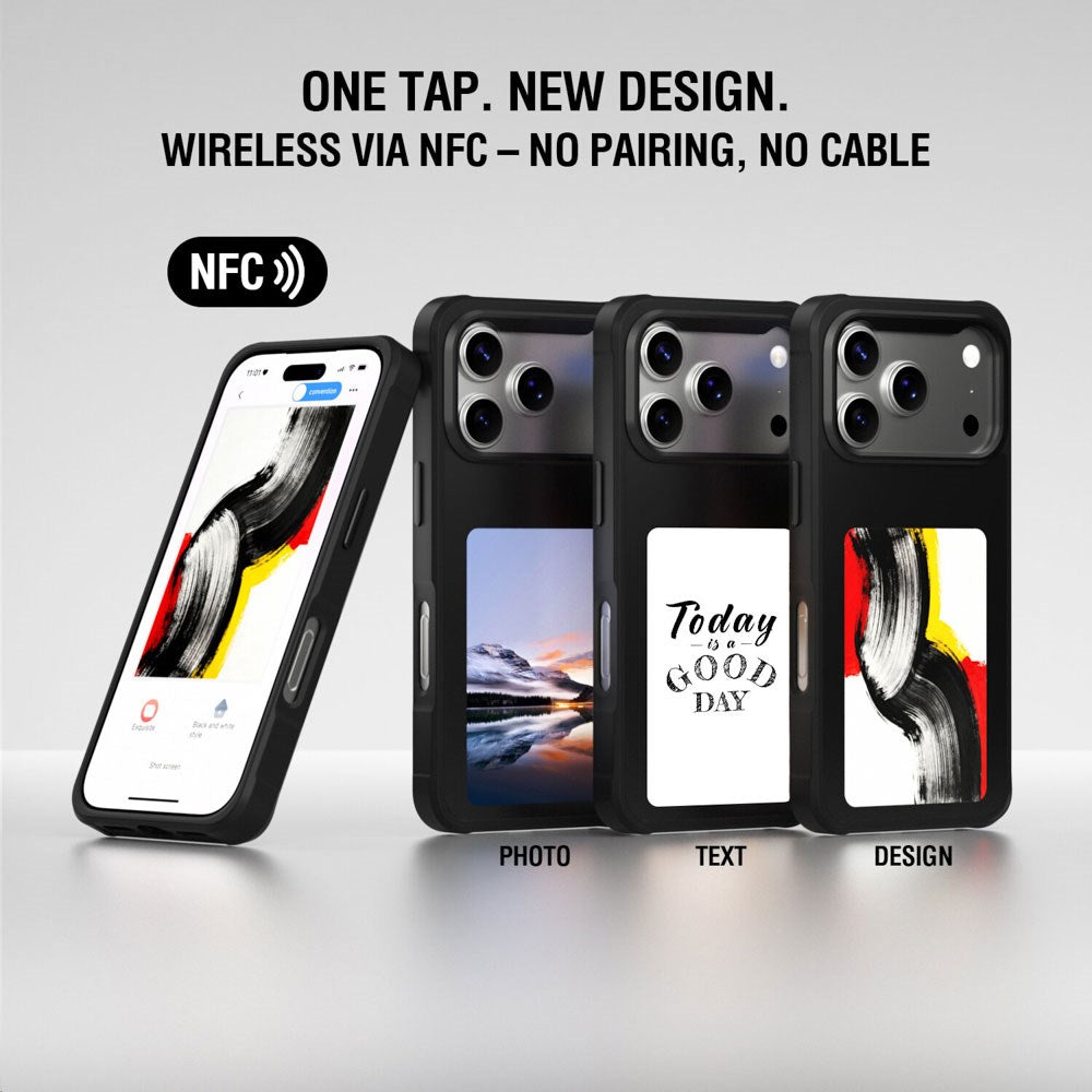 iPhone 17 Pro 4smarts E-Ink Case - MagSafe Compatible - Black