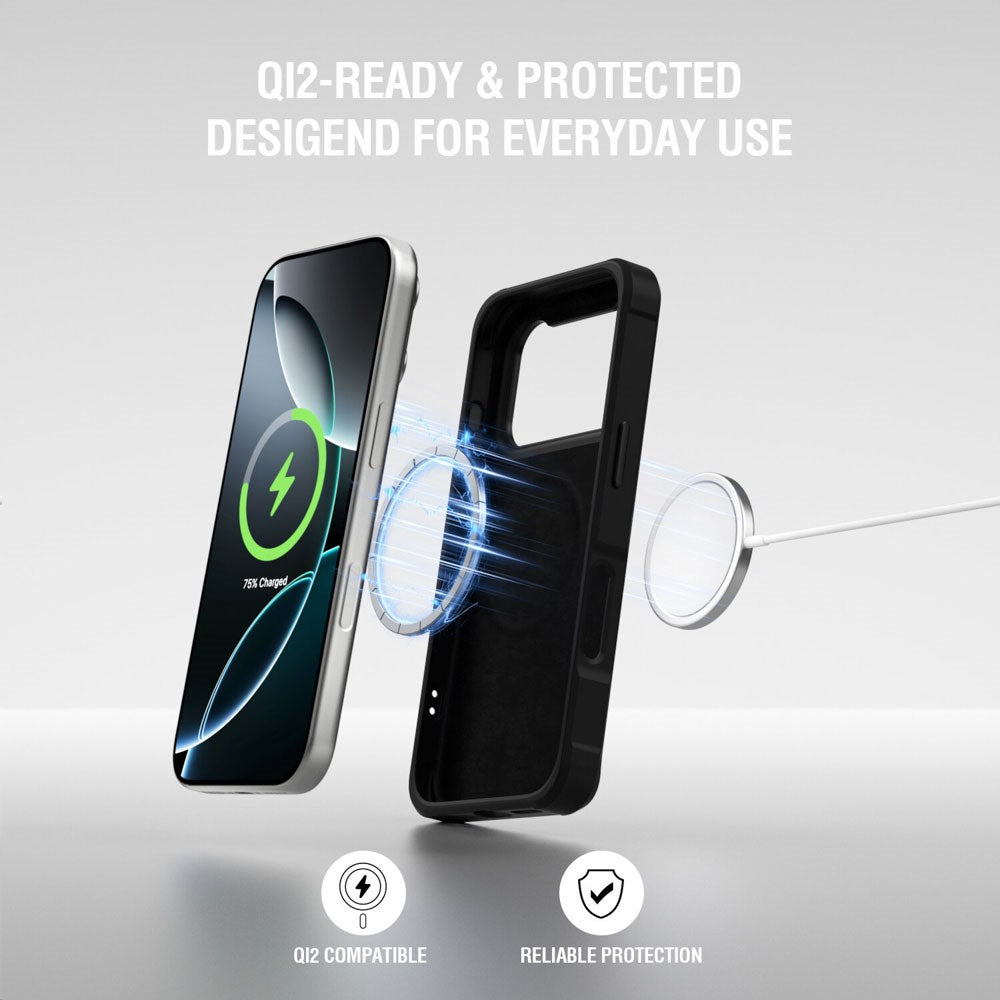 iPhone 17 Pro 4smarts E-Ink Case - MagSafe Compatible - Black