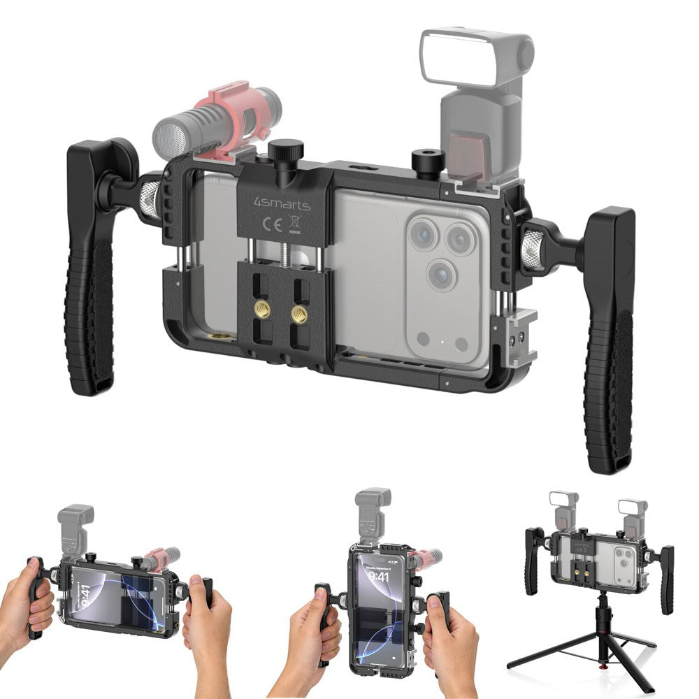 4smarts Universal Mobile Rig with Bluetooth Remote Release - Black