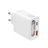 Wall Charger PD (Power Delivery) 65W 4smarts Jojo w. USB-C og USB-A - White