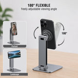 4smarts Magnetic Tablet / Mobile Holder ErgoPro Table Stand - Grey