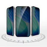 iPhone 18 Pro 4Smarts Second Glass Screen Protector with Installation Frame - Privacy Function - Transparent