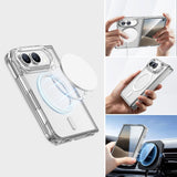 iPhone Duo 4Smarts 360° Protection Set with Case & Screen Protection Glass - MagSafe Compatible - Transparent