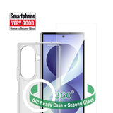 Samsung Galaxy Z Fold8 Ultra 4Smarts 360° Protection Set with Case & Screen Protection Glass - Transparent