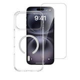iPhone 18 Pro Max / 17 Pro Max 4Smarts 360° Protection Set with Case & Screen Protection Glass - MagSafe Compatible - Transparent