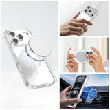 iPhone 18 Pro Max / 17 Pro Max 4Smarts 3-in-1 Premium Starter Set - MagSafe Case, Screen Protector & 20W Wall Charger - Transparent / White