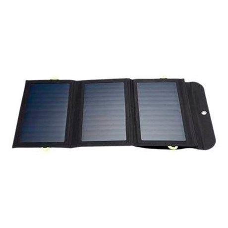 Sandberg Solar Cell Powerbank Foldable 21W - 2 x USB-A 10 / 18W / USB-C (PD) - 10,000 mAh - Black