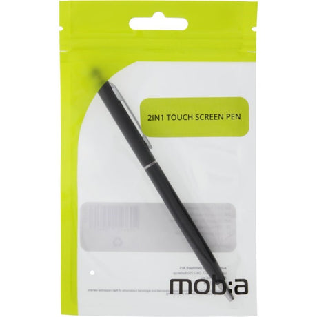 Mob:a 2in1 Stylus and Ballpoint Pen - Black