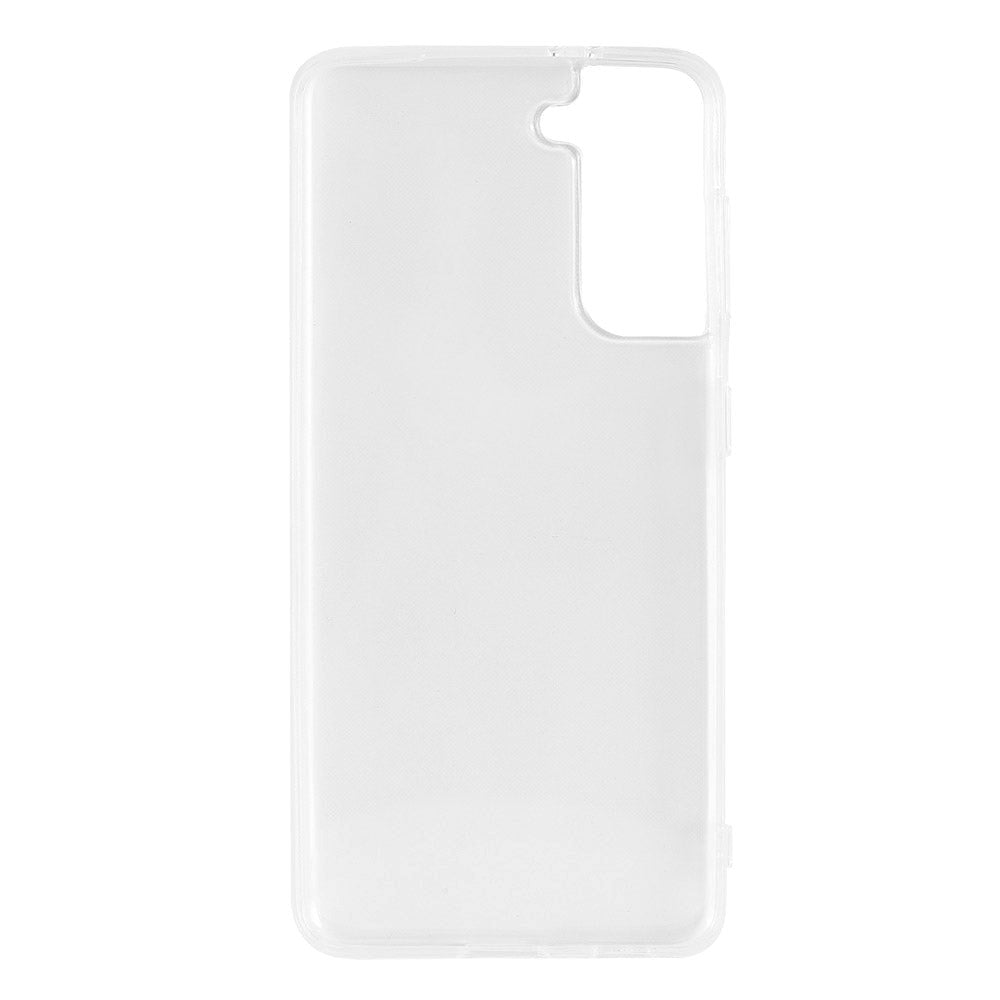 Essentials Samsung Galaxy S21 Flexible Plastic Case - Transparent