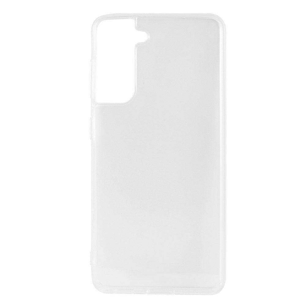 Essentials Samsung Galaxy S21 Flexible Plastic Case - Transparent