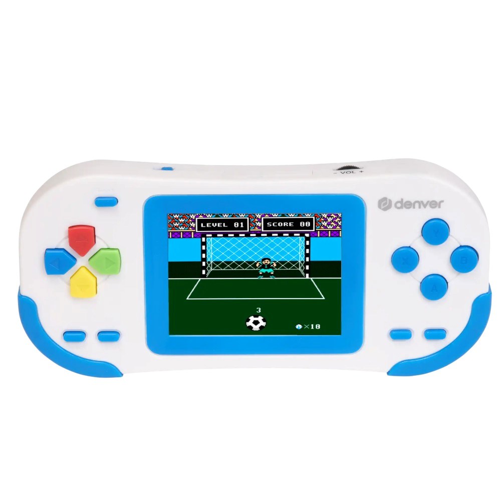 Denver GMP-295 Game Console w. 200 Games - White / Blue