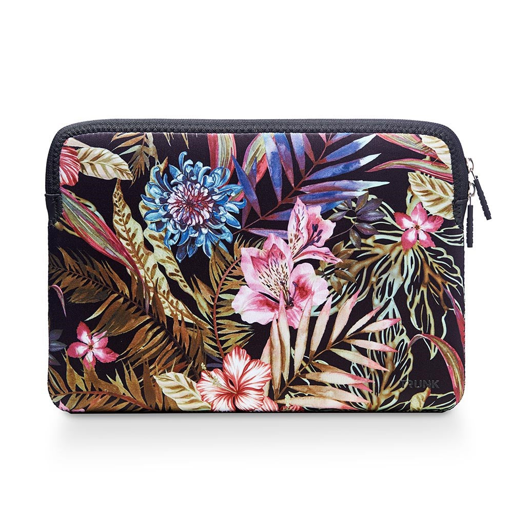 Trunk Neoprene Sleeve for Macbook 13" (30,5 x 22 x 2 cm) - Floral