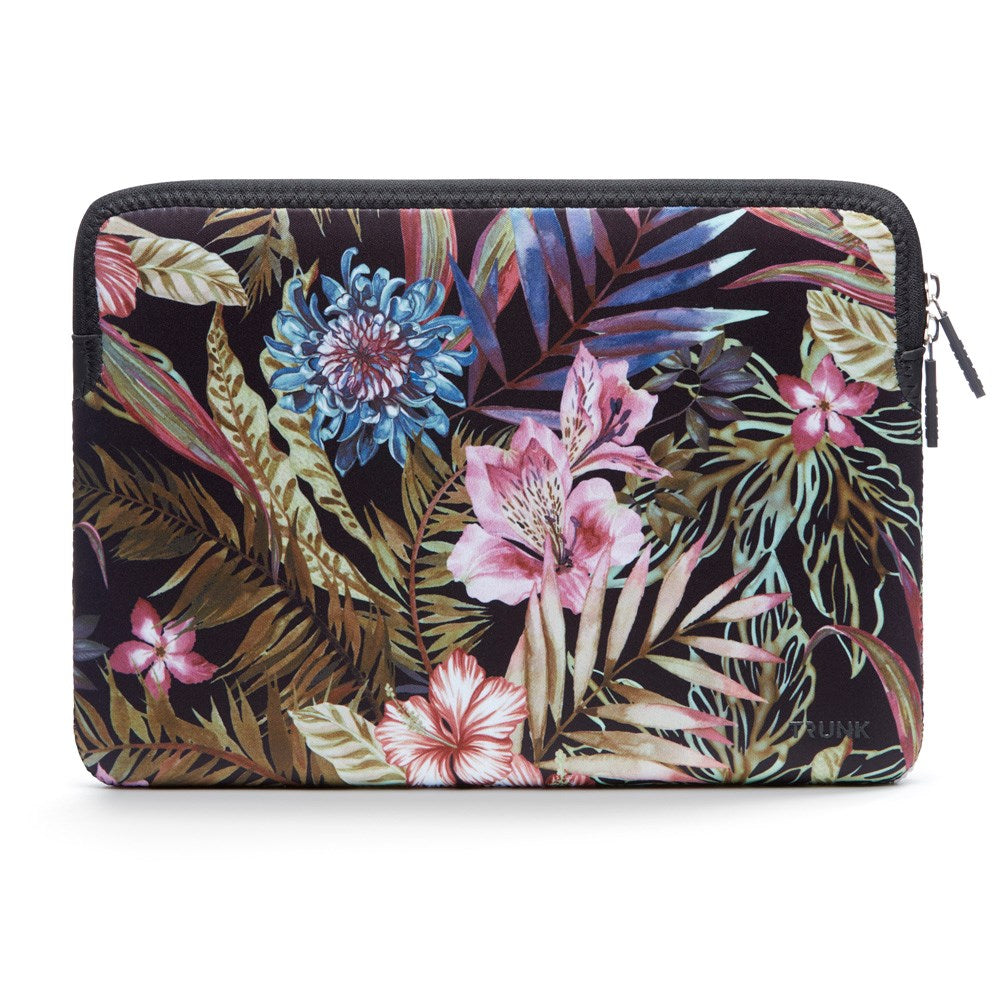 Trunk Neoprene Sleeve for MacBook 15" (34 x 23.5 x 1 cm) - Floral