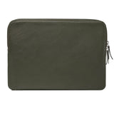 Trunk Genuine Leather Sleeve for MacBook 13" (32 x 23 x 2 cm) - Green