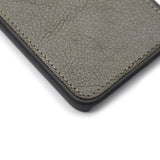 Trunk iPhone 12 / 12 Pro Genuine Leather Flip Case with Removable Back Case - Green