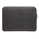 Trunk Vegan Leather Sleeve for Macbook 16" (37 x 25.5 x 2 cm) - Black Apple Peel